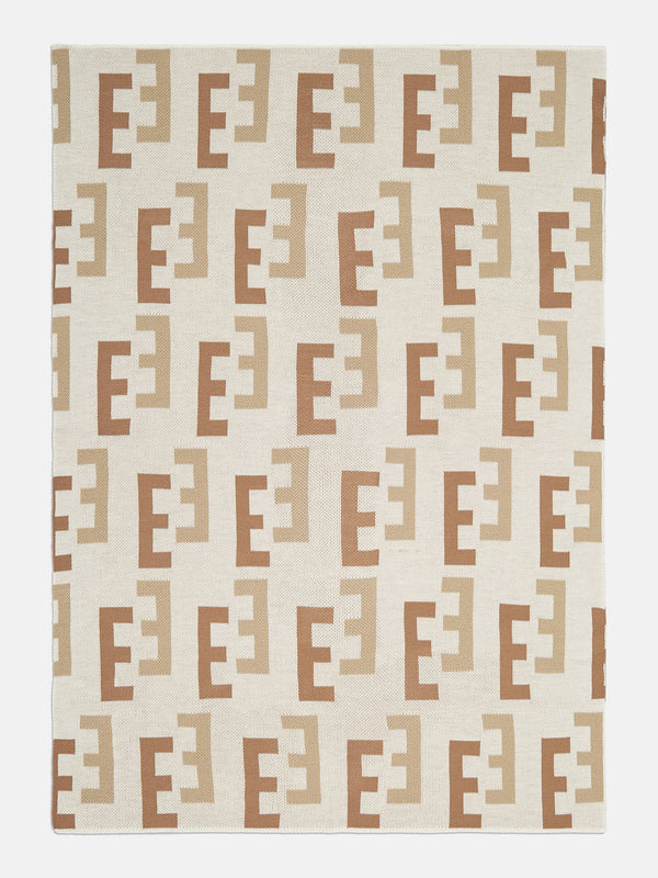 Mirror Image Custom Blanket - Natural / Beige