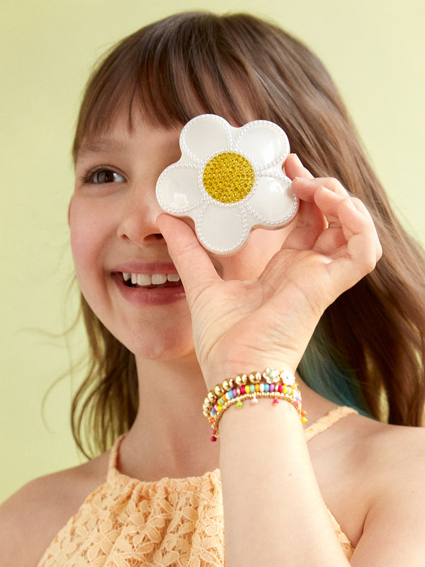 Kids' Flower Hair Brush - Daisy Flower