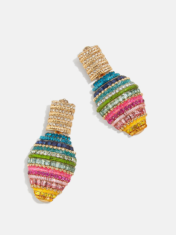 Bright Bulb Earrings - Multi