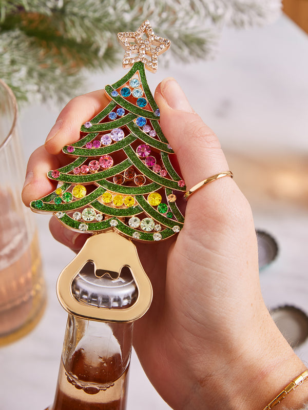 Evergreen Tree Bottle Opener - Christmas Tree Bottle Opener