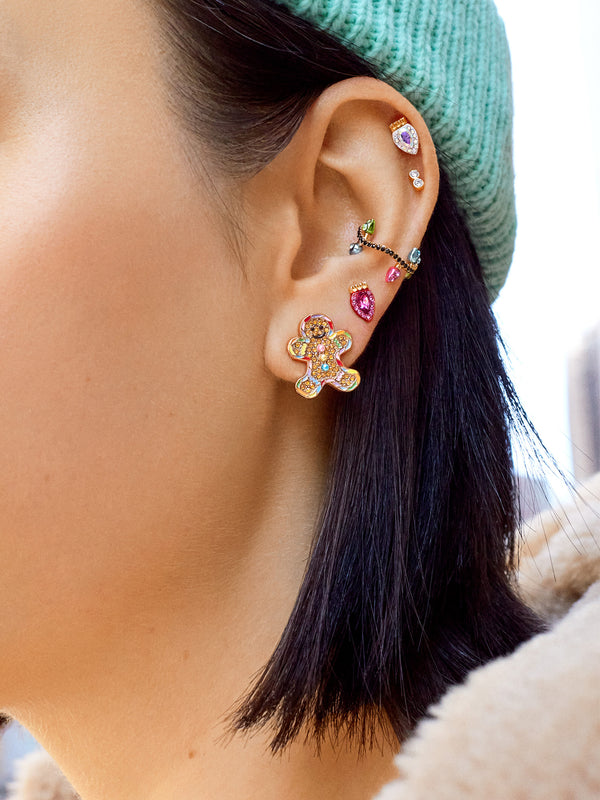 Let's Get Baked Earrings - Brown