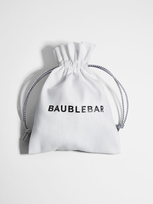Medium White Pouch - White